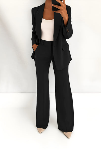 Natalia | Elegant Two Piece Blazer & Trousers Set
