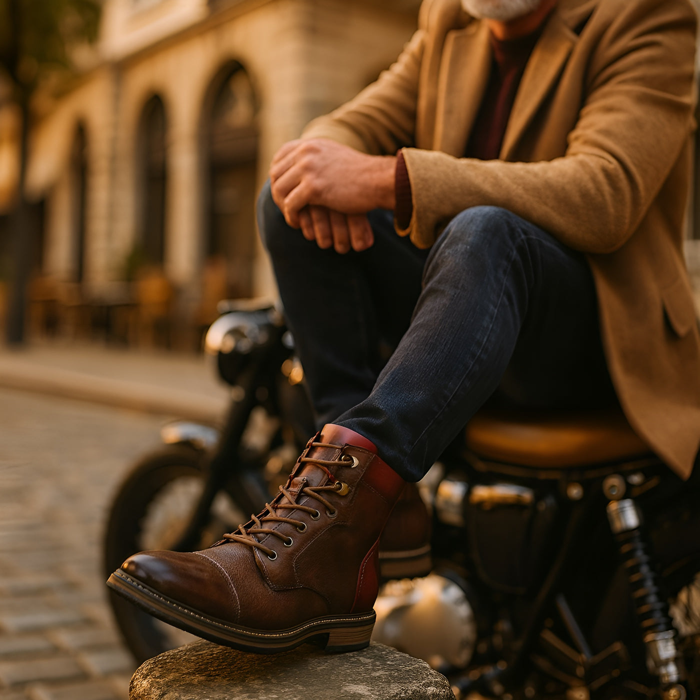Jeffrey – Leather Autumn Boots