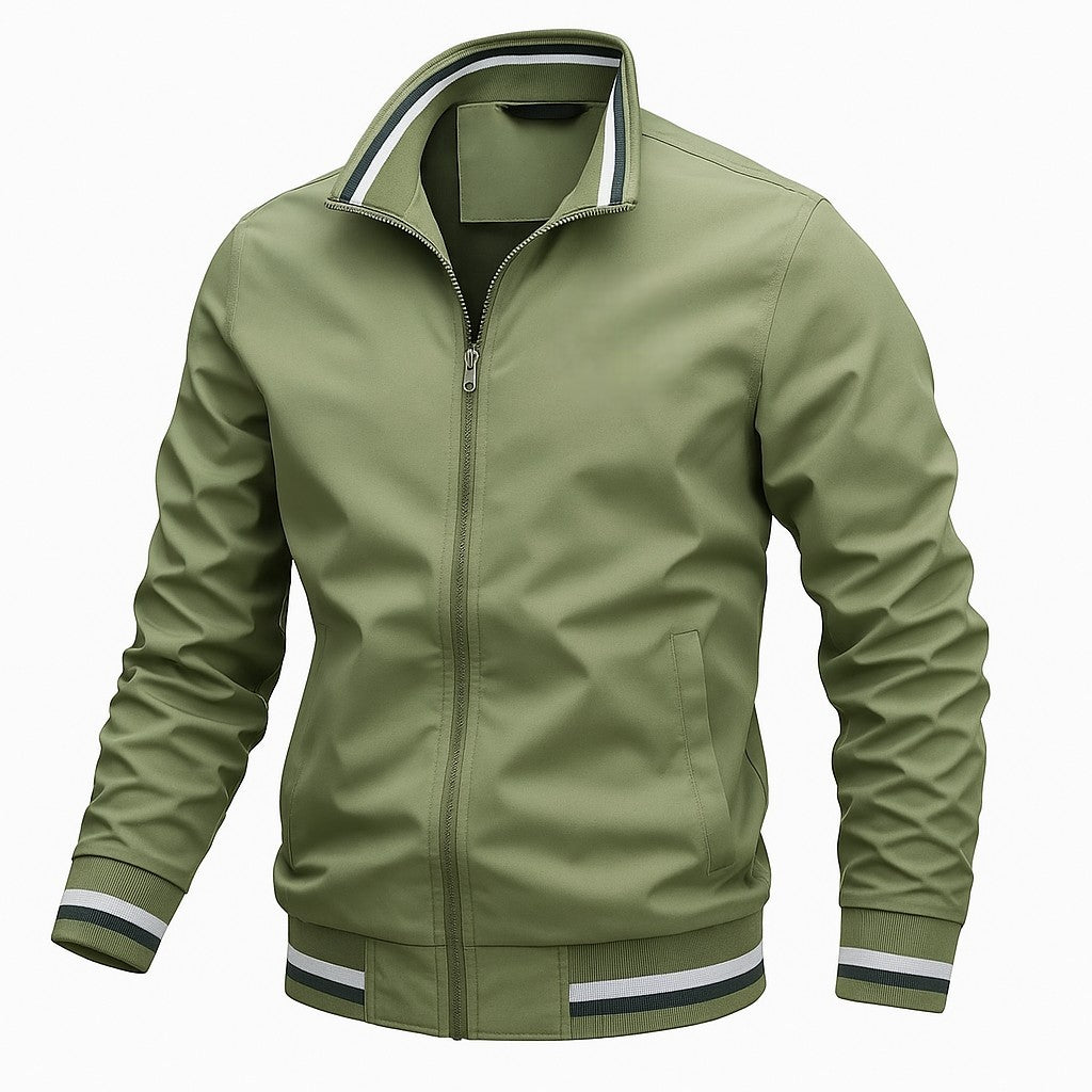 Mike™ | Autumn Blouson With Standing Collar