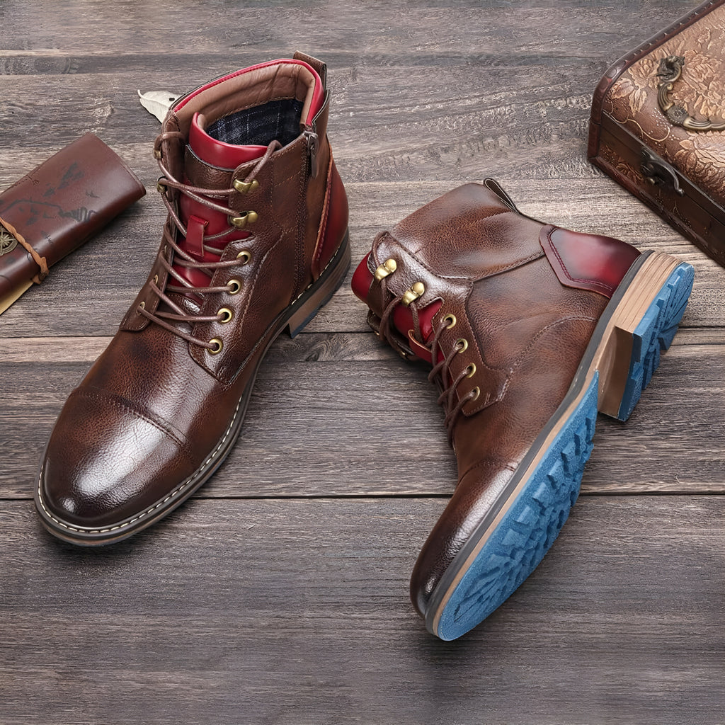 Jeffrey – Leather Autumn Boots