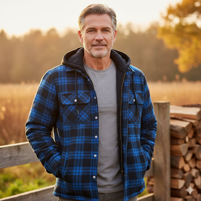 Jack – Men's Flannel Padded Jacket