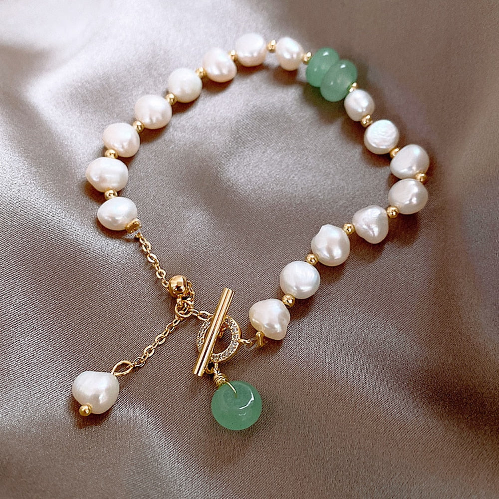 Handmade Freshwater Pearl Bracelet