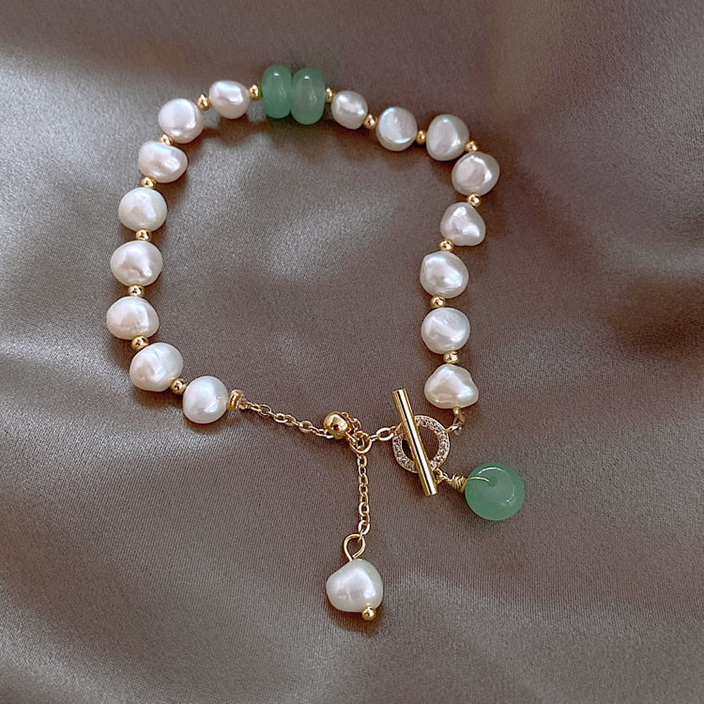 Handmade Freshwater Pearl Bracelet