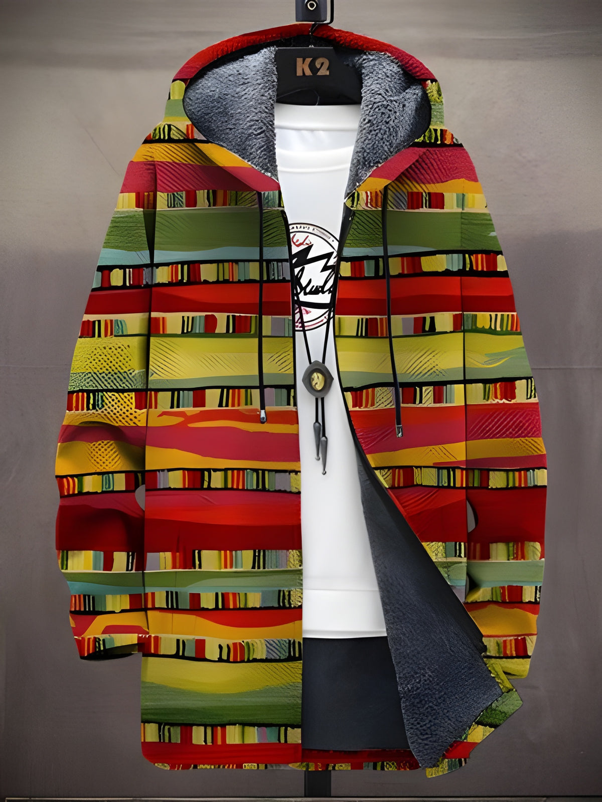 Picasso™ | Art Inspired Hooded Cardigan Jacket