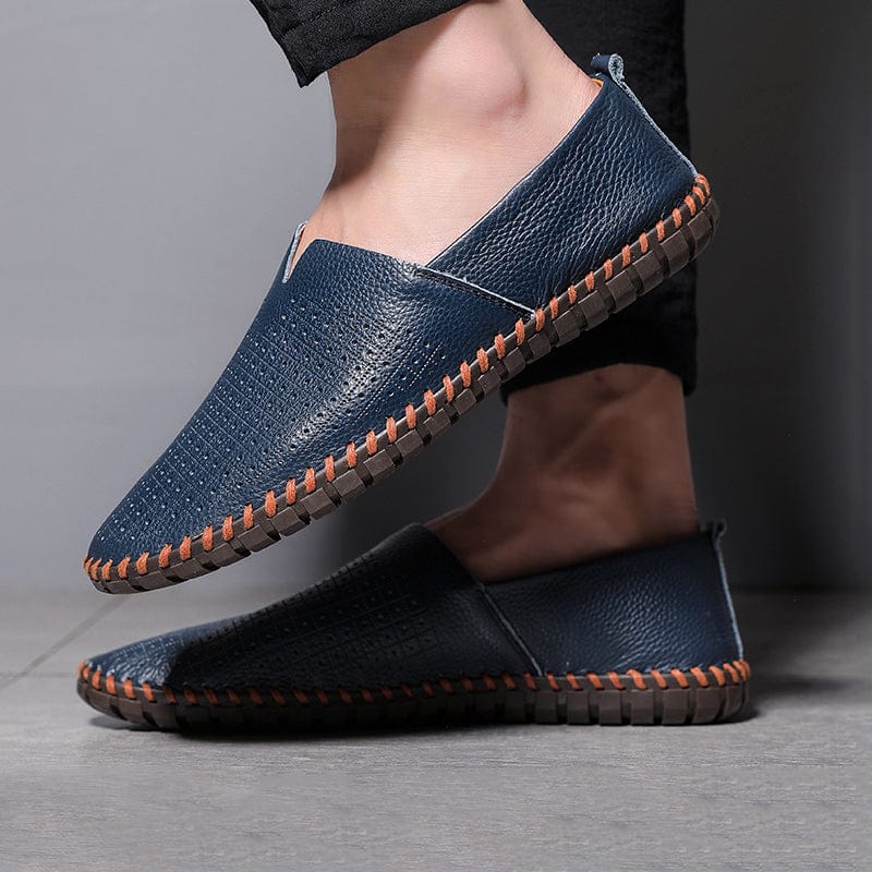 Valencia - Leather Espadrilles