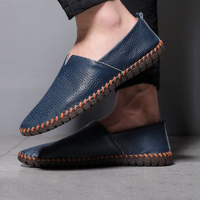 Valencia - Leather Espadrilles
