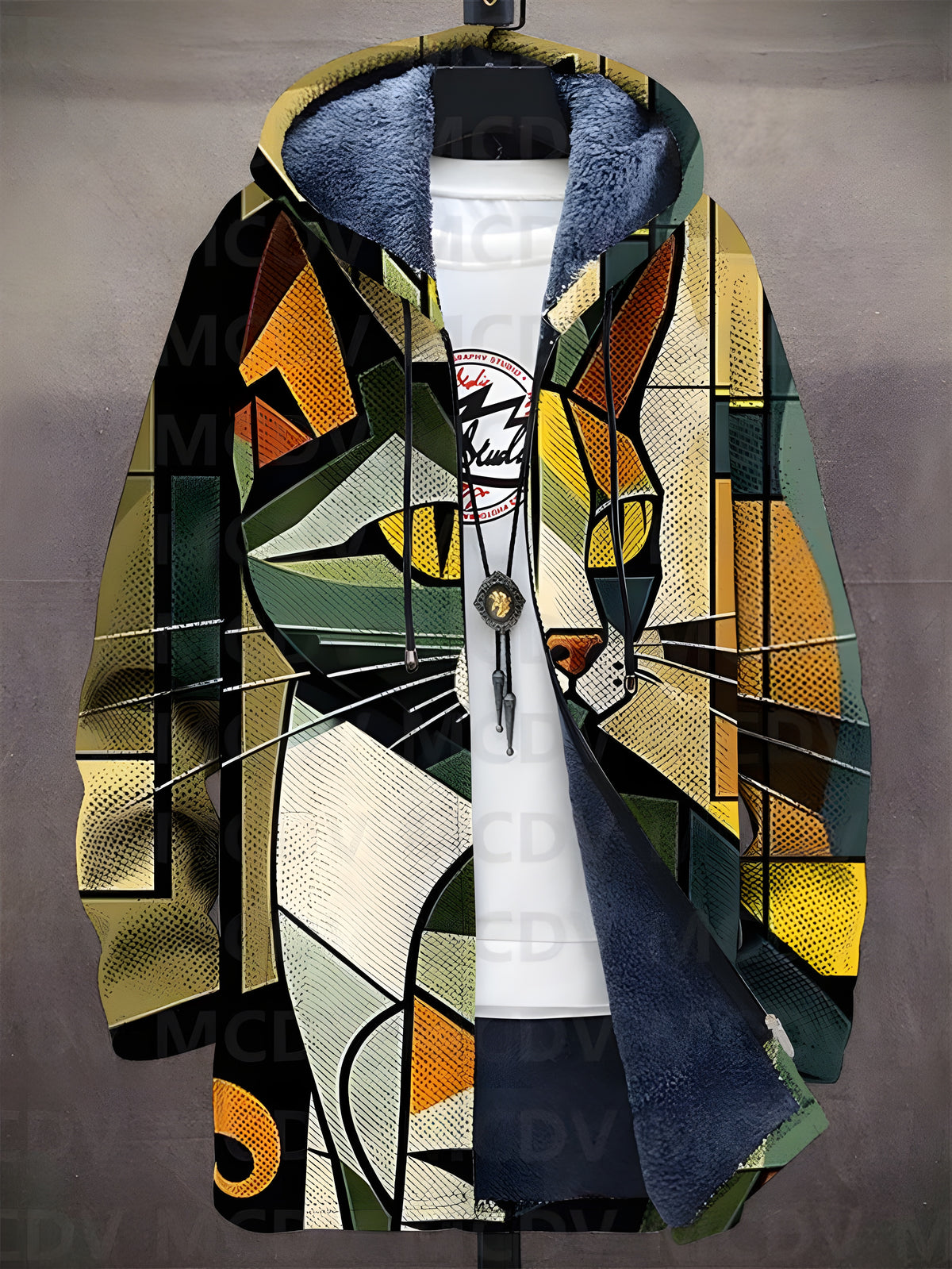 Picasso™ | Art Inspired Hooded Cardigan Jacket