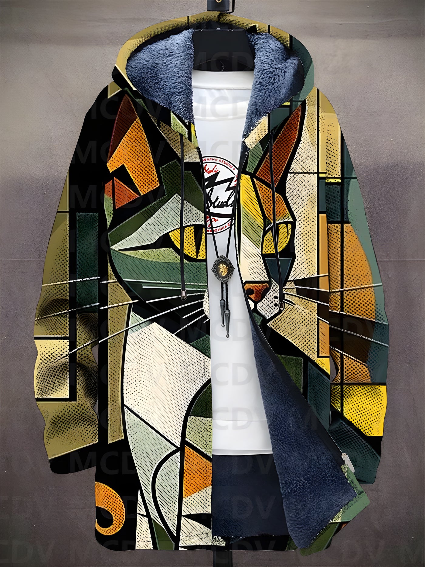 Picasso™ | Art Inspired Hooded Cardigan Jacket