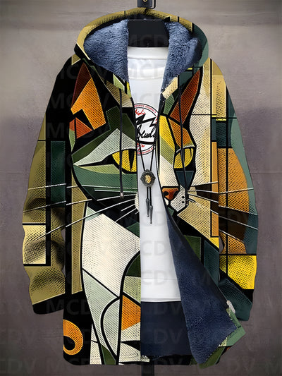 Picasso™ | Art Inspired Hooded Cardigan Jacket