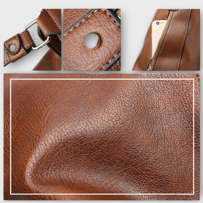 Firenze™ | Leather Large Handbag with shoulder strap