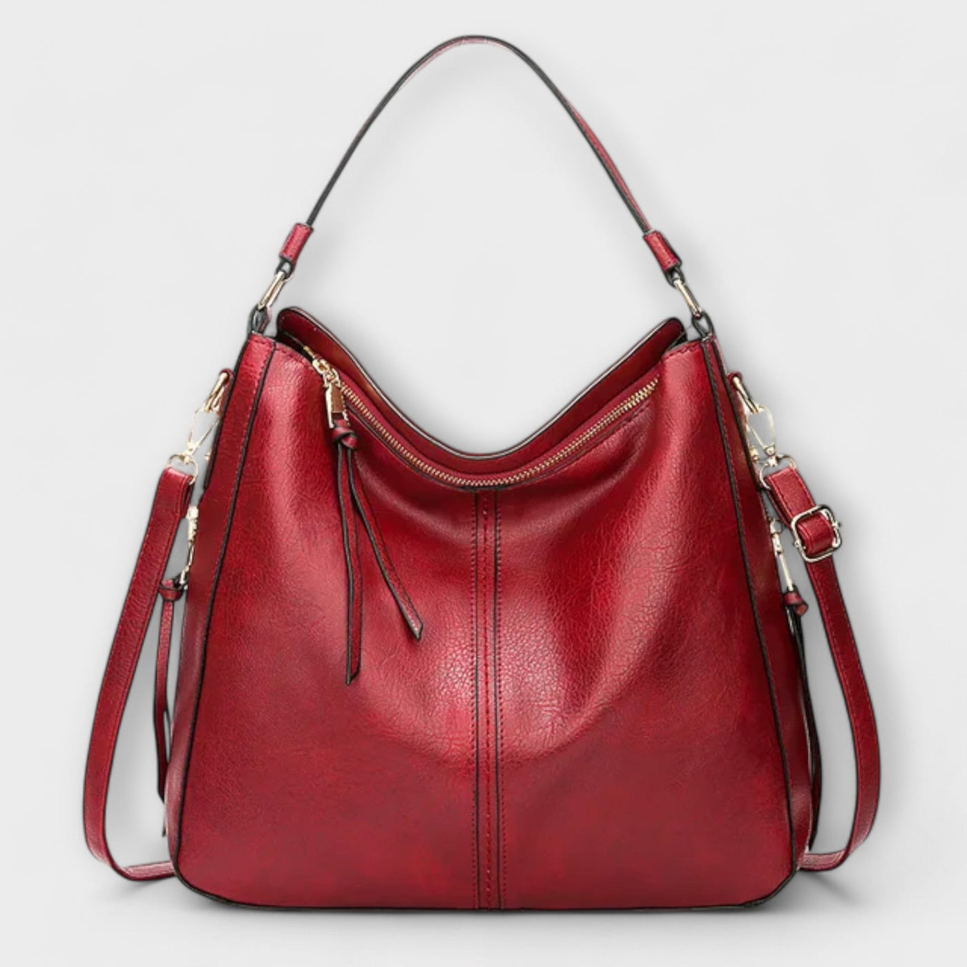 Firenze™ | Leather Large Handbag with shoulder strap