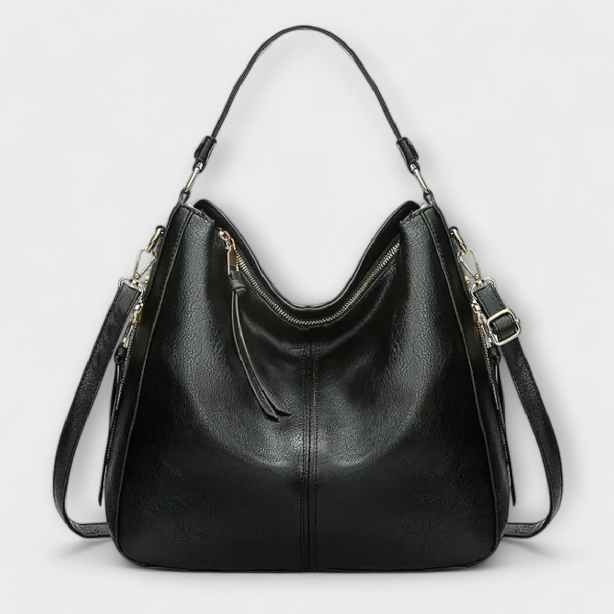 Firenze™ | Leather Large Handbag with shoulder strap