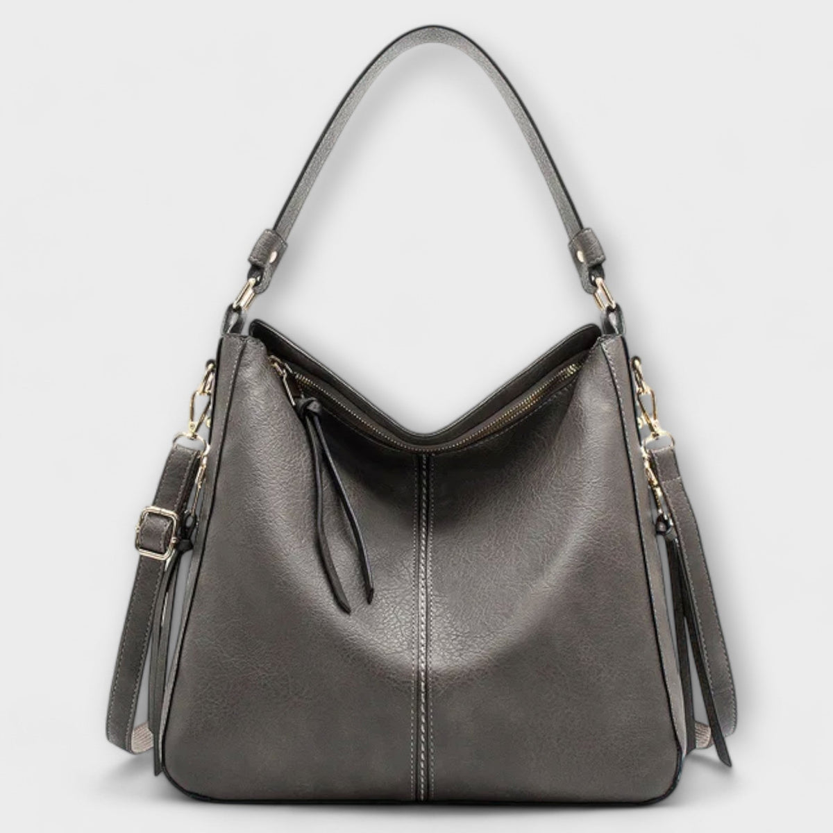 Firenze™ | Leather Large Handbag with shoulder strap