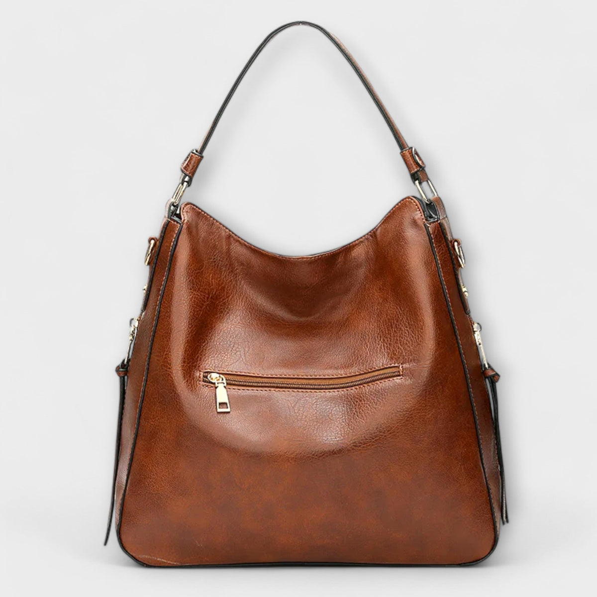 Firenze™ | Leather Large Handbag with shoulder strap
