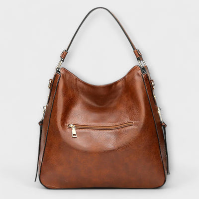Firenze™ | Leather Large Handbag with shoulder strap