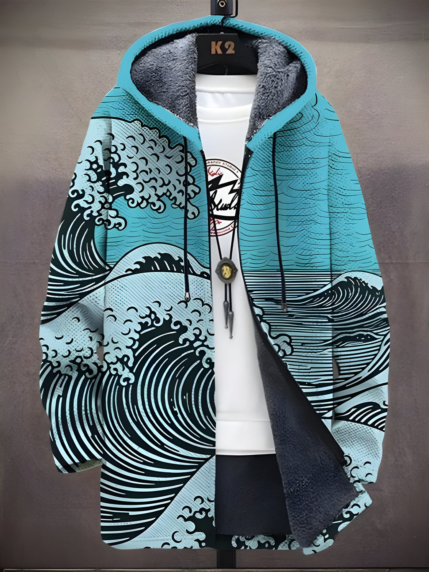 Picasso™ | Art Inspired Hooded Cardigan Jacket