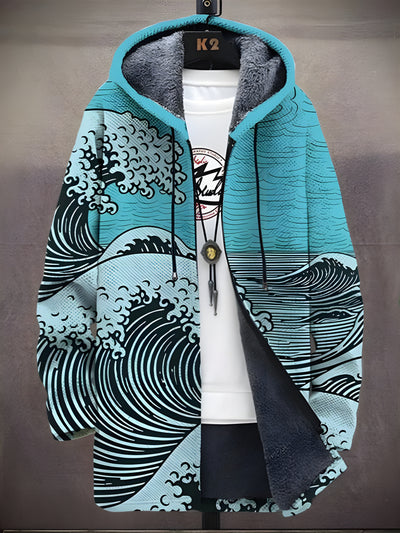 Picasso™ | Art Inspired Hooded Cardigan Jacket