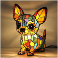 Fendo – Magical Dog Lamp in Coloured Glass Chihuahua