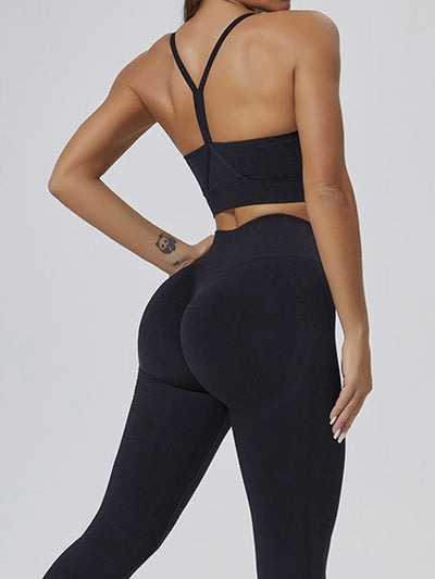 Elastic Tight 2piece Tracksuit