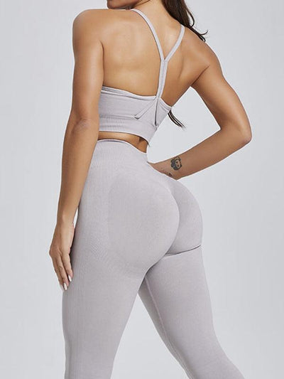 Elastic Tight 2piece Tracksuit