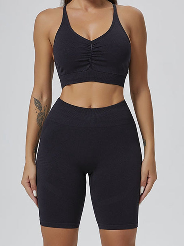 Elastic Tight 2piece Tracksuit