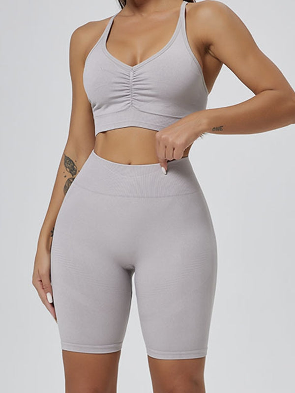 Elastic Tight 2piece Tracksuit
