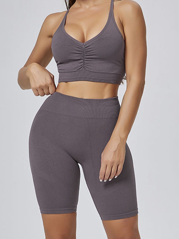 Elastic Tight 2piece Tracksuit