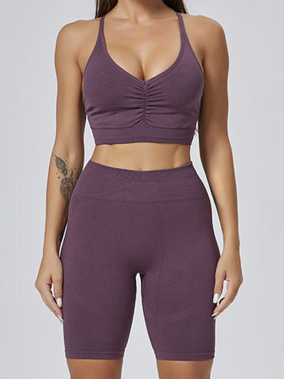 Elastic Tight 2piece Tracksuit