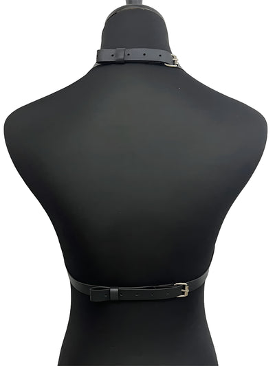 Kitty - 3-Piece Sexy Leather Harnas With Chains