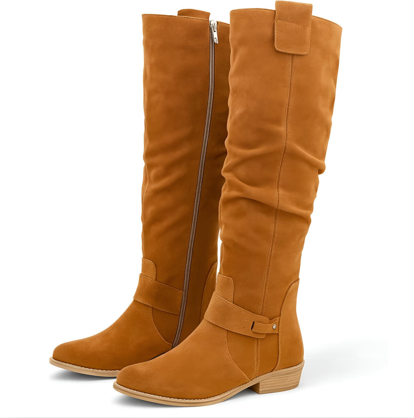 Verona - Suede Knee Length Boots