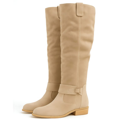 Verona - Suede Knee Length Boots