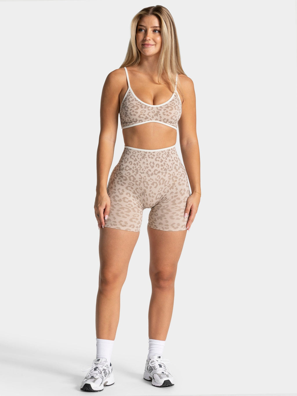 Ignite Sculpt Scrunch Shorts ‘Leopard Print’