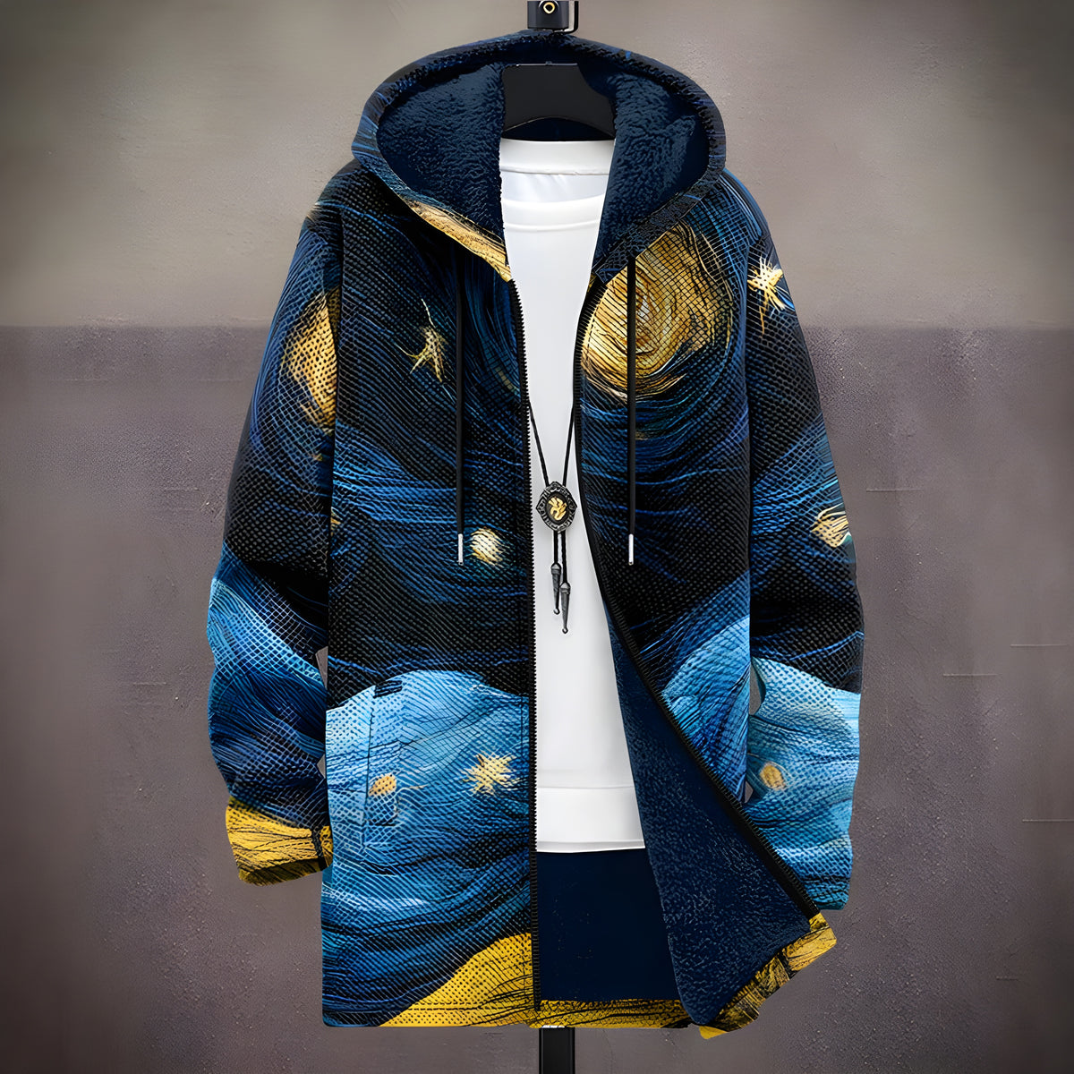 Picasso™ | Art Inspired Hooded Cardigan Jacket