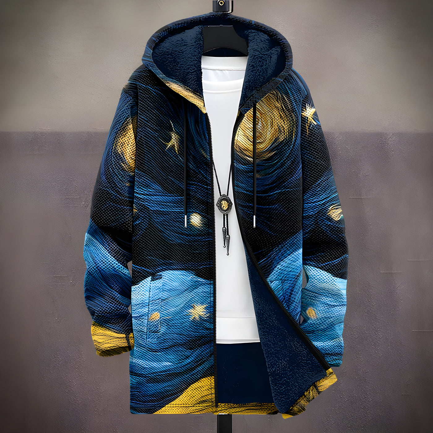 Picasso™ | Art Inspired Hooded Cardigan Jacket