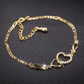 Elegant, sexy women's ankle bracelet