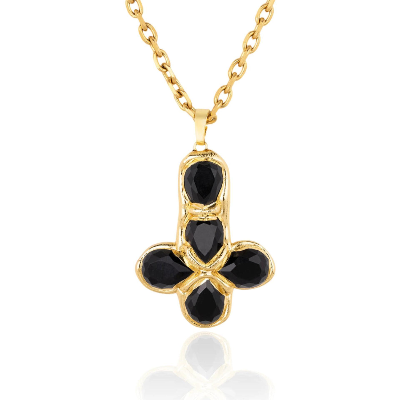 FloFLo™ |  Necklace Soft Stone Cross