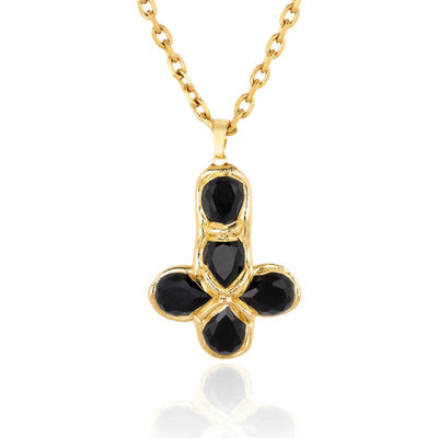 FloFLo™ |  Necklace Soft Stone Cross