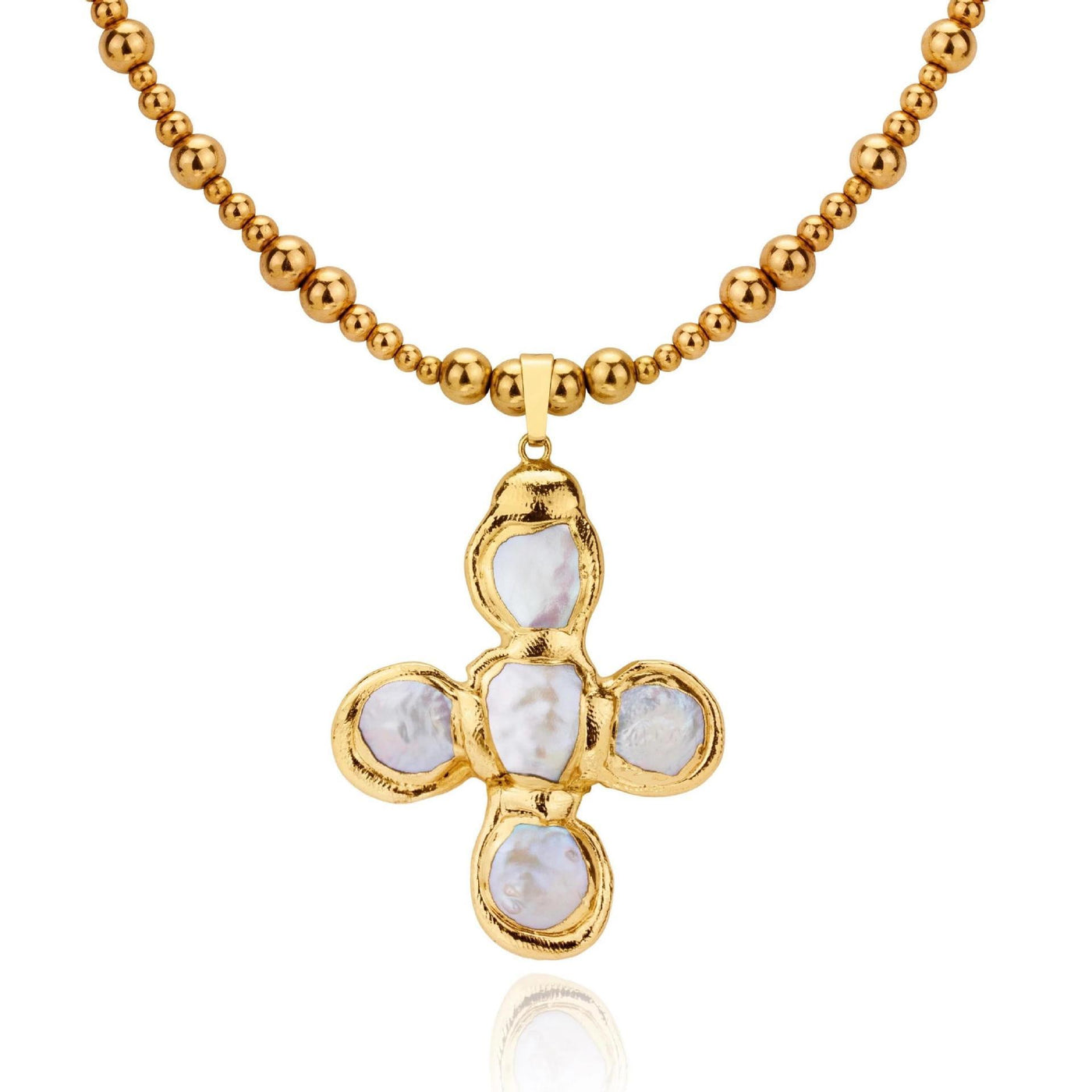 FloFLo™ |  Necklace Soft Stone Cross