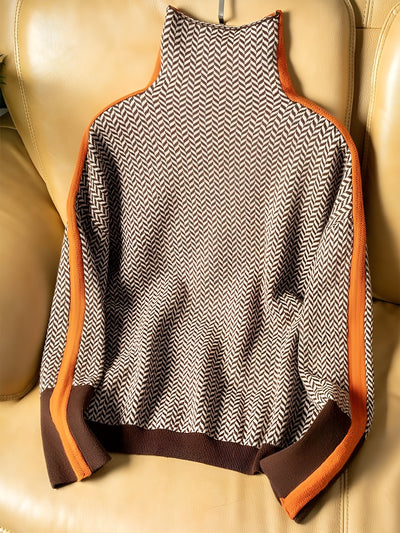 Adriana - Knitted Turtleneck Sweater