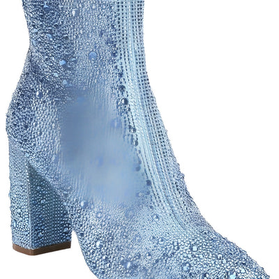Britney™ | ORIGINAL® Rhinestone Ankle Boots