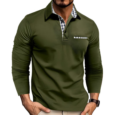 Alex™ | Men's Casual Colorblock Polo Shirt