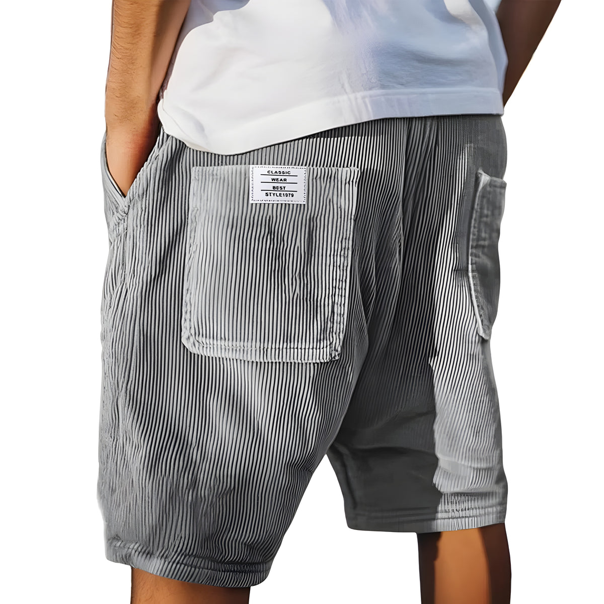 Thomas  | Men's Multi-Pocket Chic Shorts