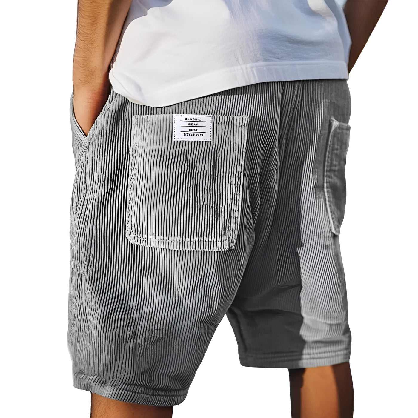 Thomas  | Men's Multi-Pocket Chic Shorts