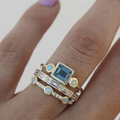 Ocean - Blue Crystal Ring