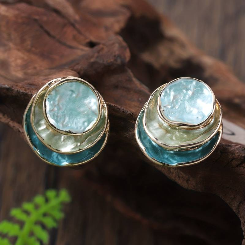 Handmade Nacre Earrings