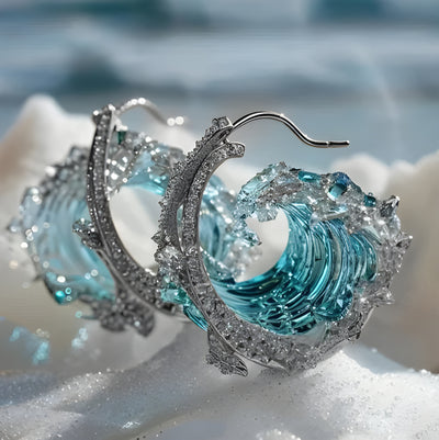 Ocean - Designer Earrings