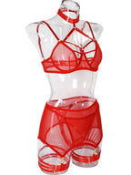 Alison - Mesh Lingerie Set
