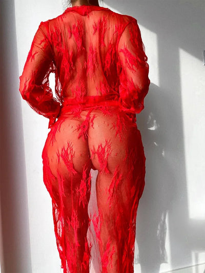 Samantha - Sheer Nightgown