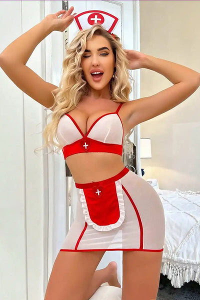 Mia - Sexy Nurse Costume Set