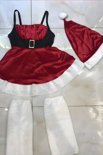Anna - Sexy Santa Claus Sling Dress